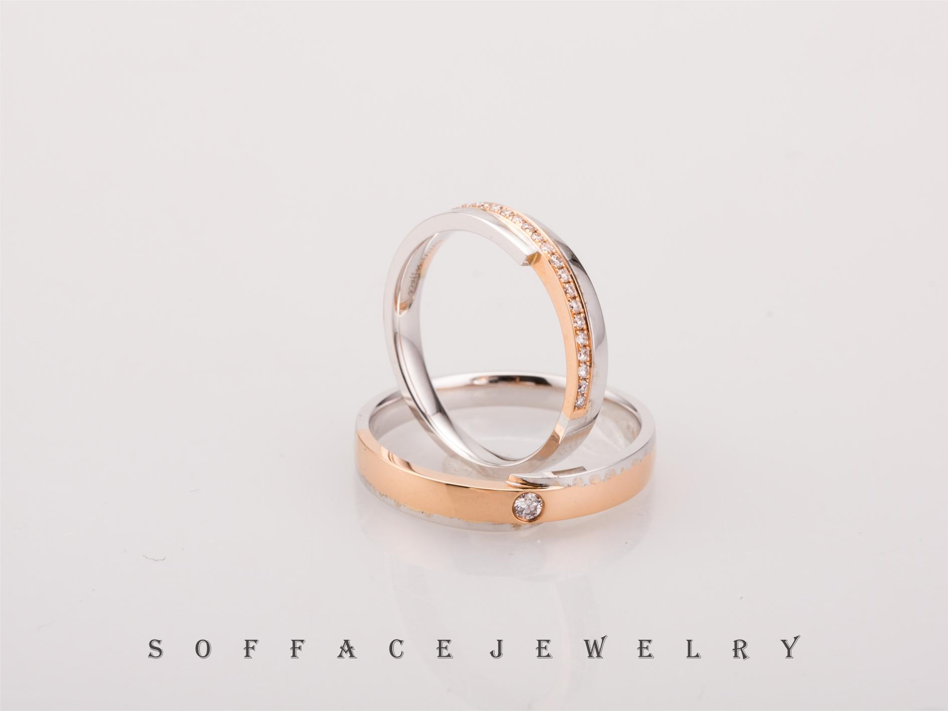 索菲斯 | 设计款对戒 | 流年