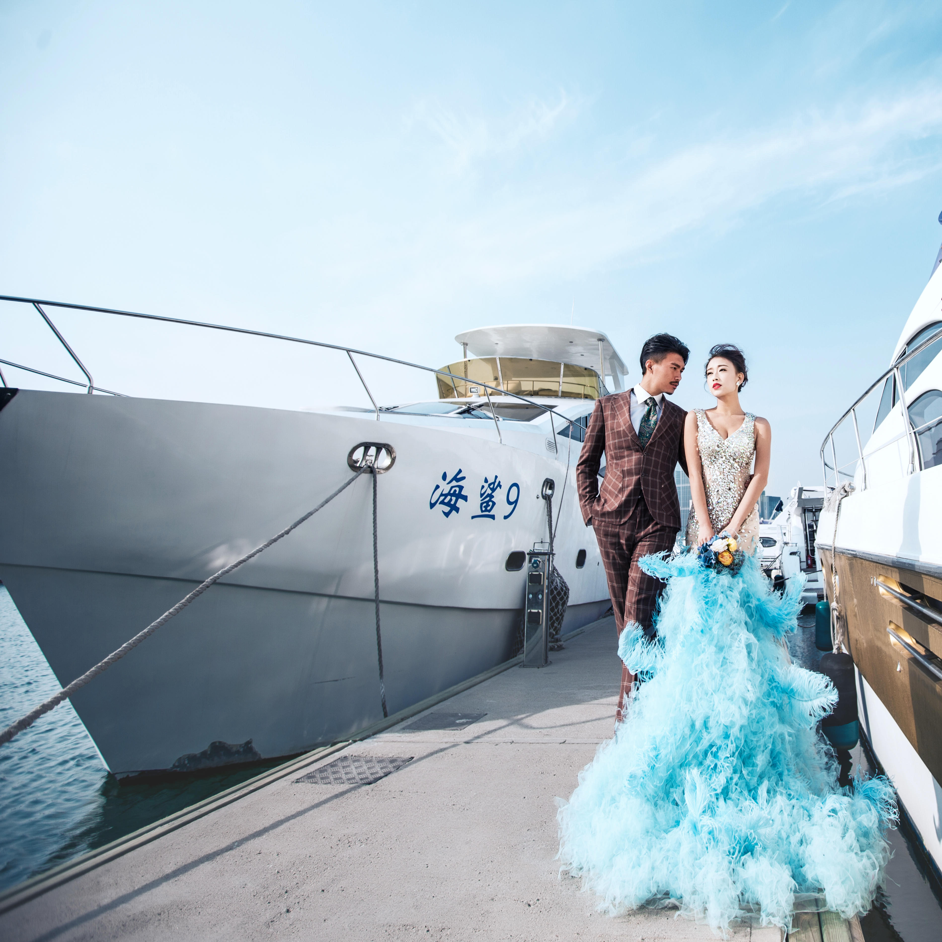 钟爱依生婚纱摄影——海景