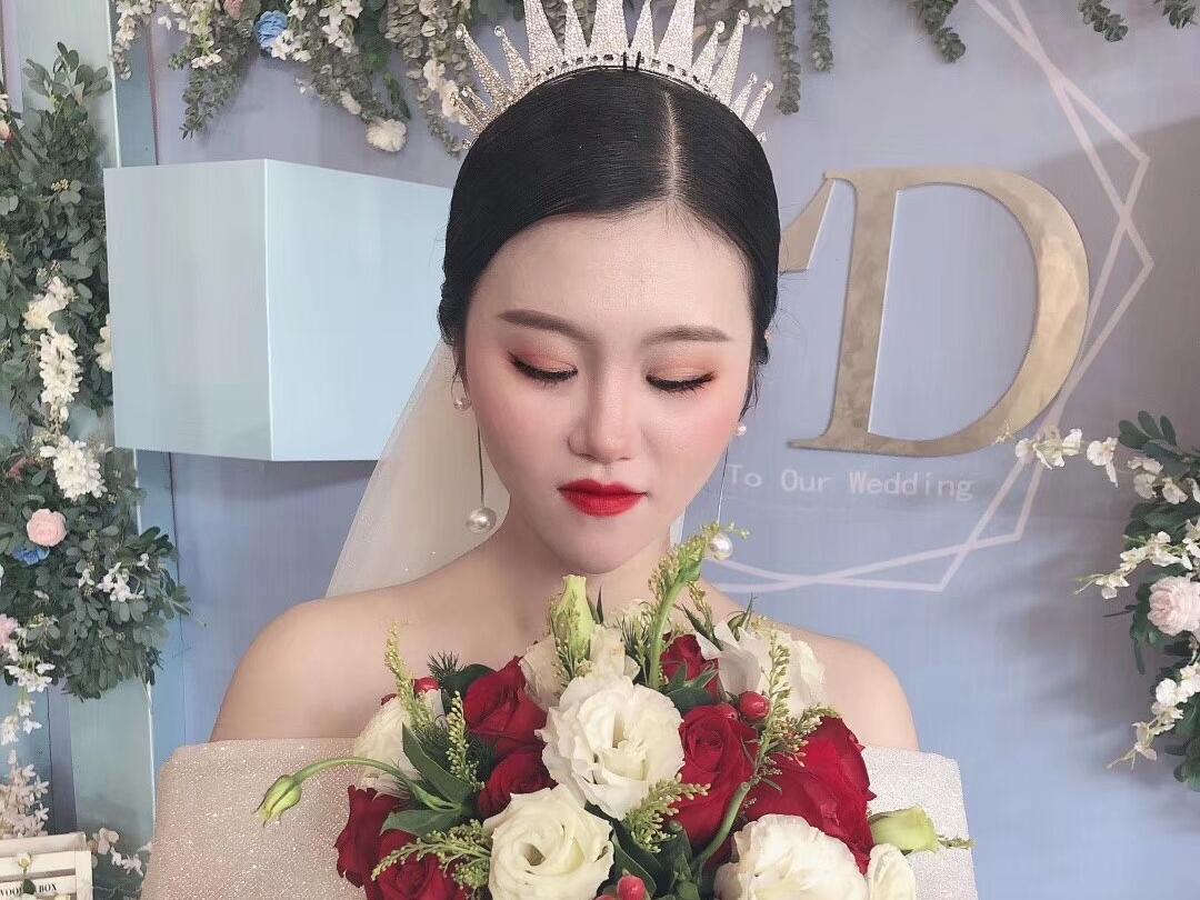 资深化妆师六安周边新娘早妆特惠价