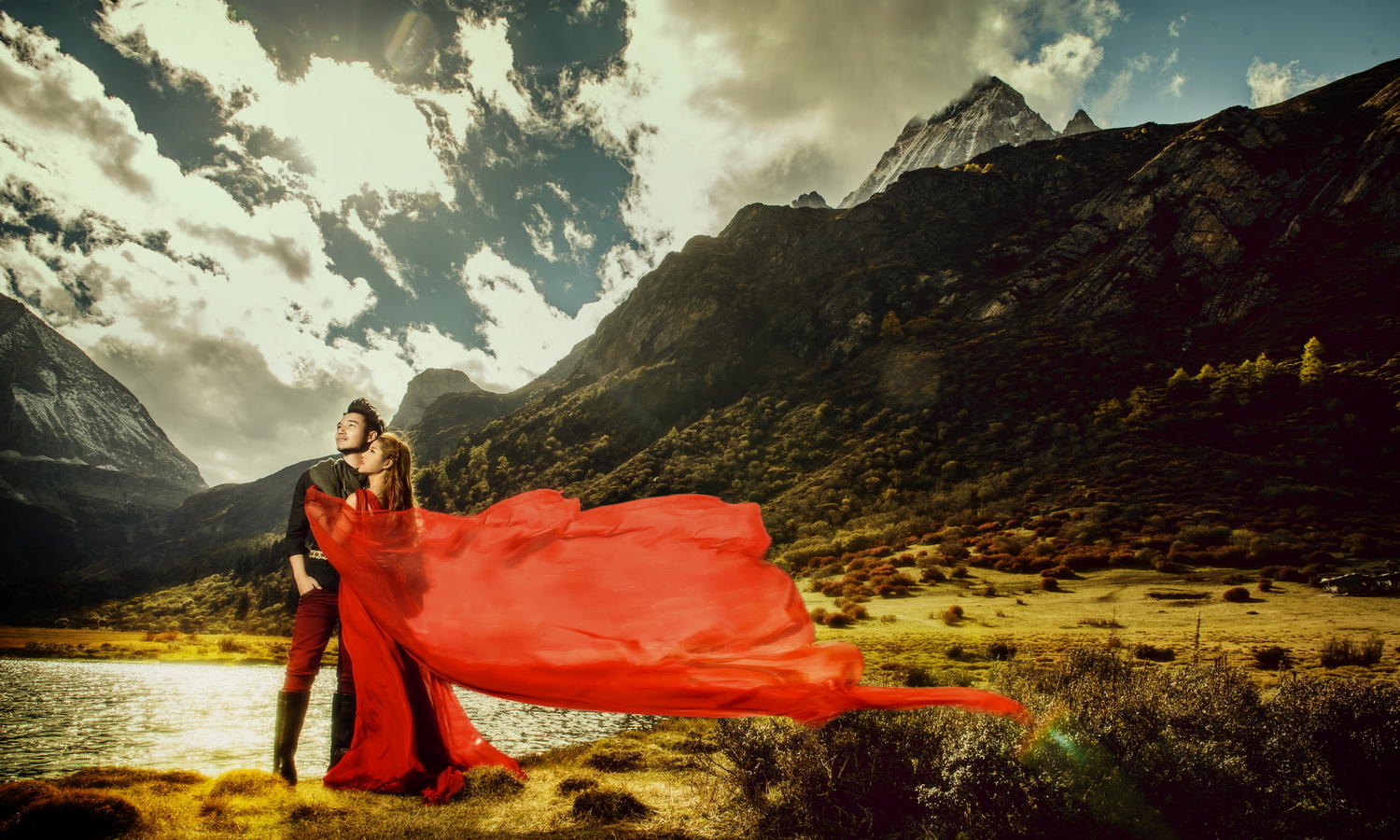 v2视觉婚纱摄影【恋人絮语】内外景三亚成都丽江