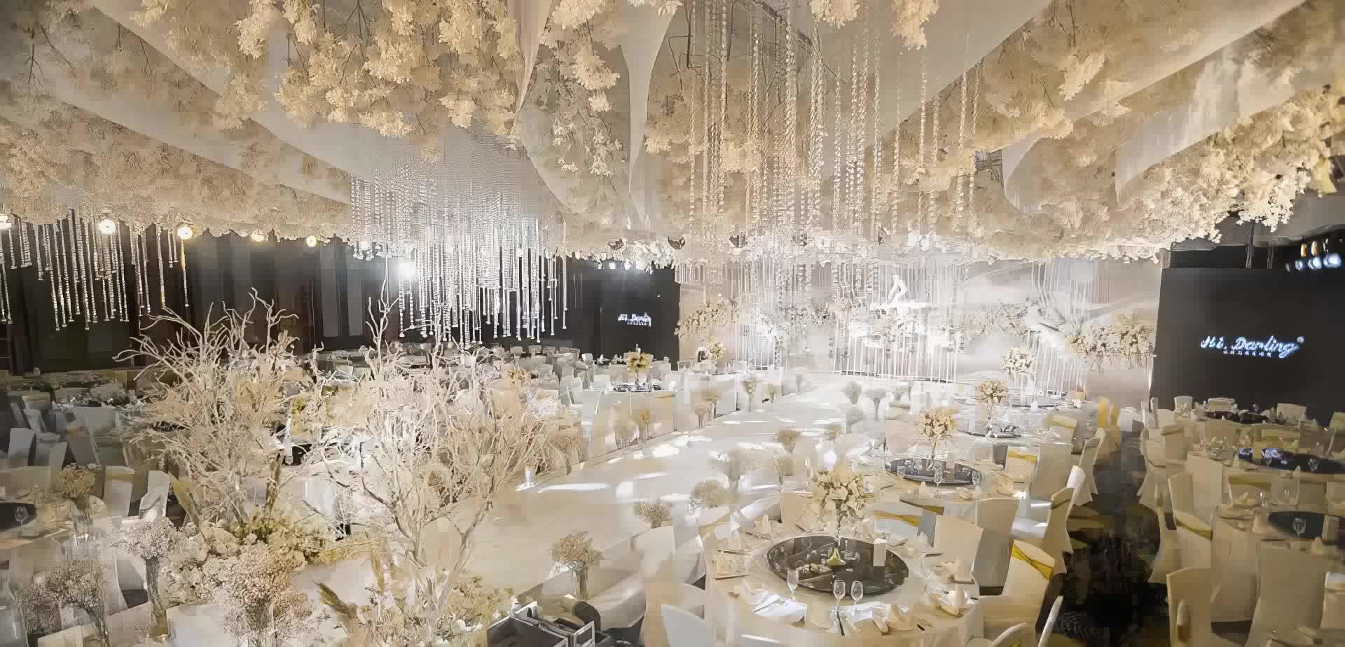 【一价全有】高端大气香槟色婚礼 进店网红烤箱