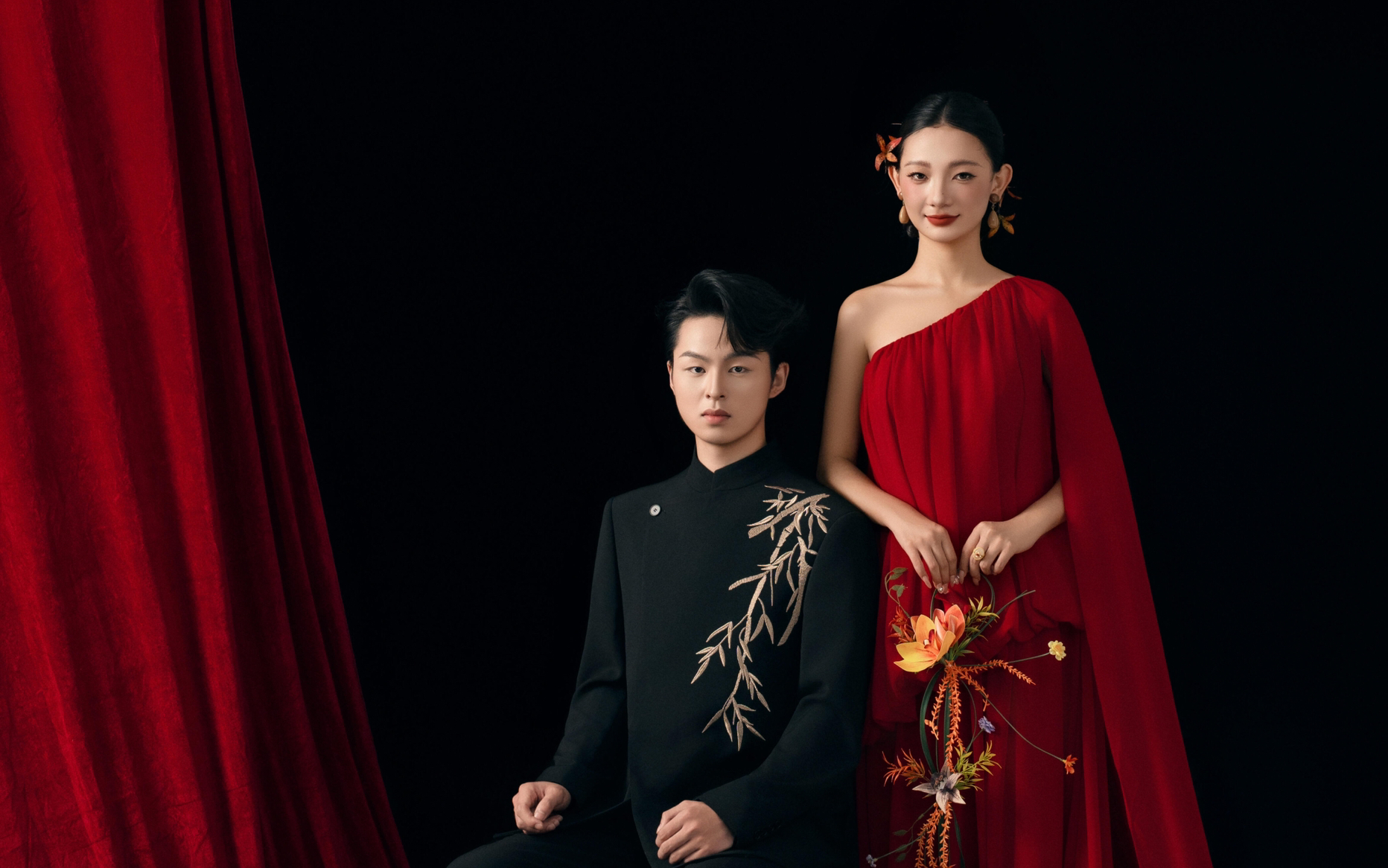 果然 红色怎么拍都好看