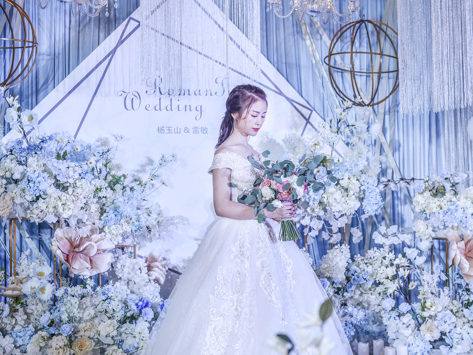 【爱尚喜事】小清新蓝色花海案例