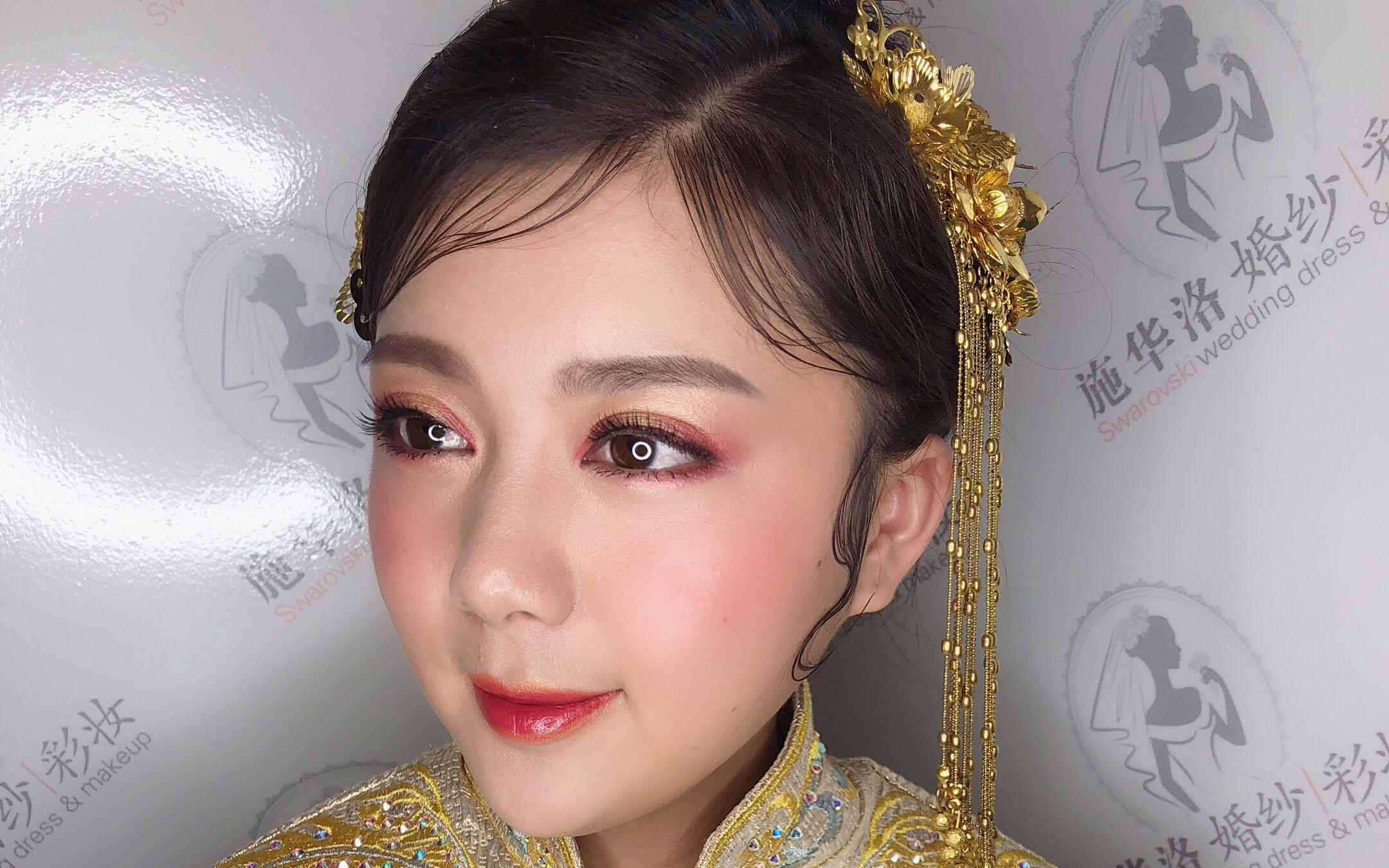 接亲怎么能少的了这么漂亮秀禾呢