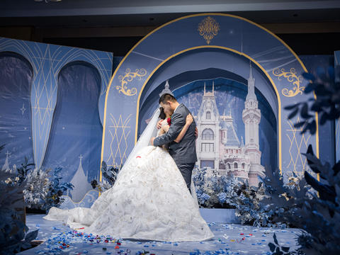 Wedding|梦幻蓝色城堡婚礼