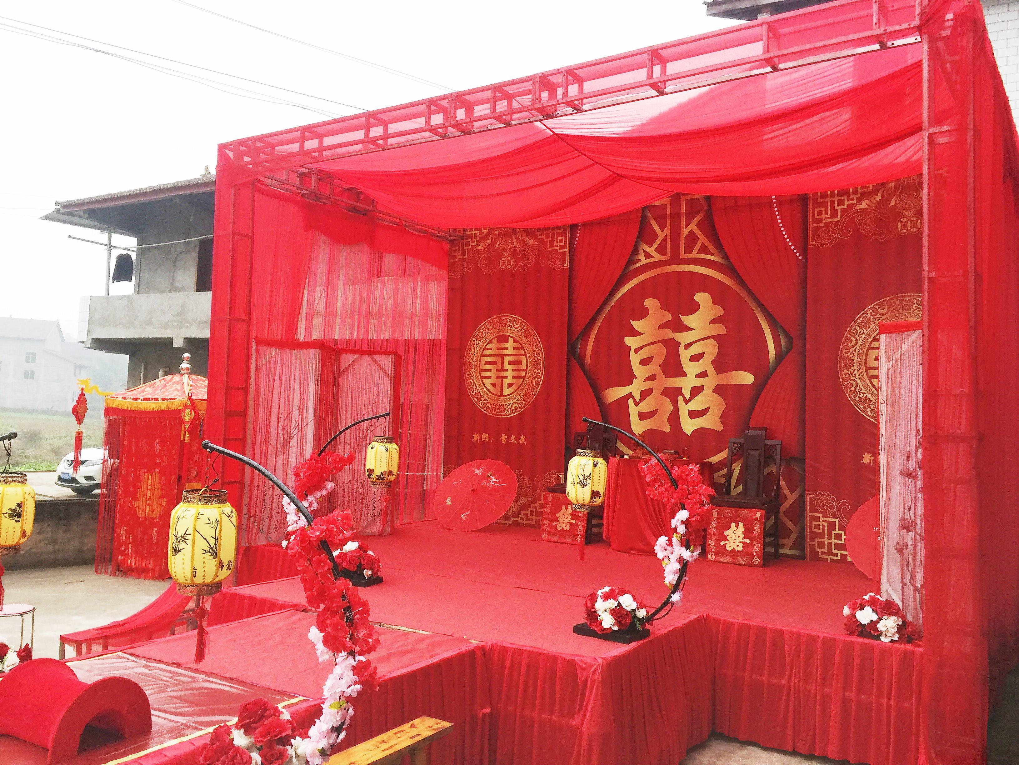 中国红，潮流喜庆中式婚礼