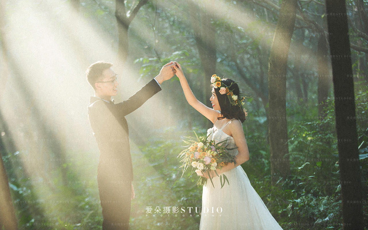 高端定制+双机位花絮定制+婚庆服务+礼服定制