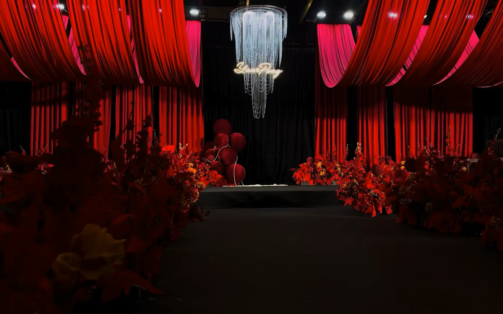 花田禧事—含四大—復(fù)古紅布幔婚禮