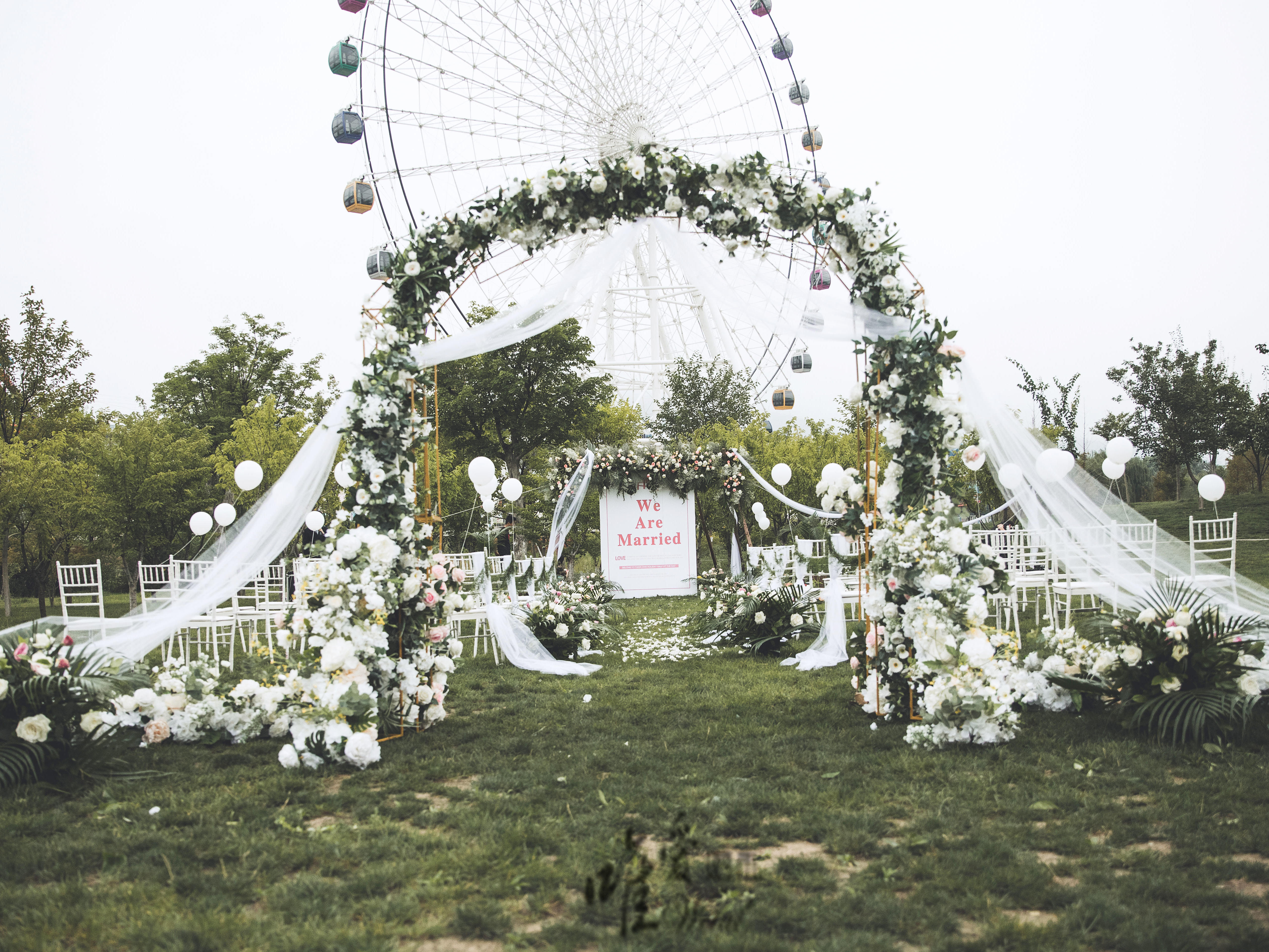 唯爱婚礼“新享”户外婚礼：纯白之恋