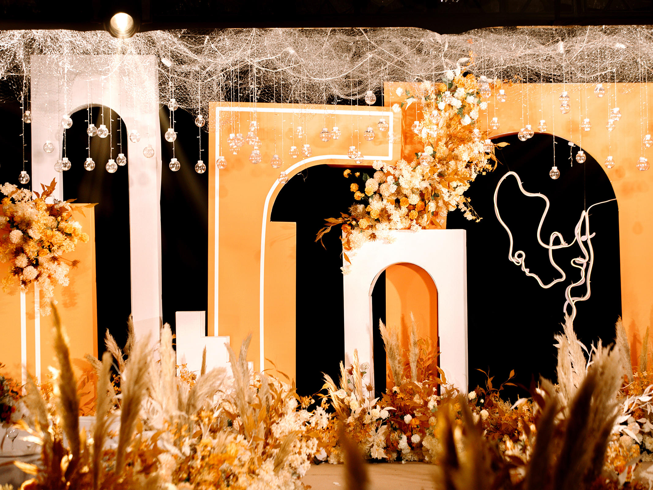 爱尔语典婚礼  泰式香槟色