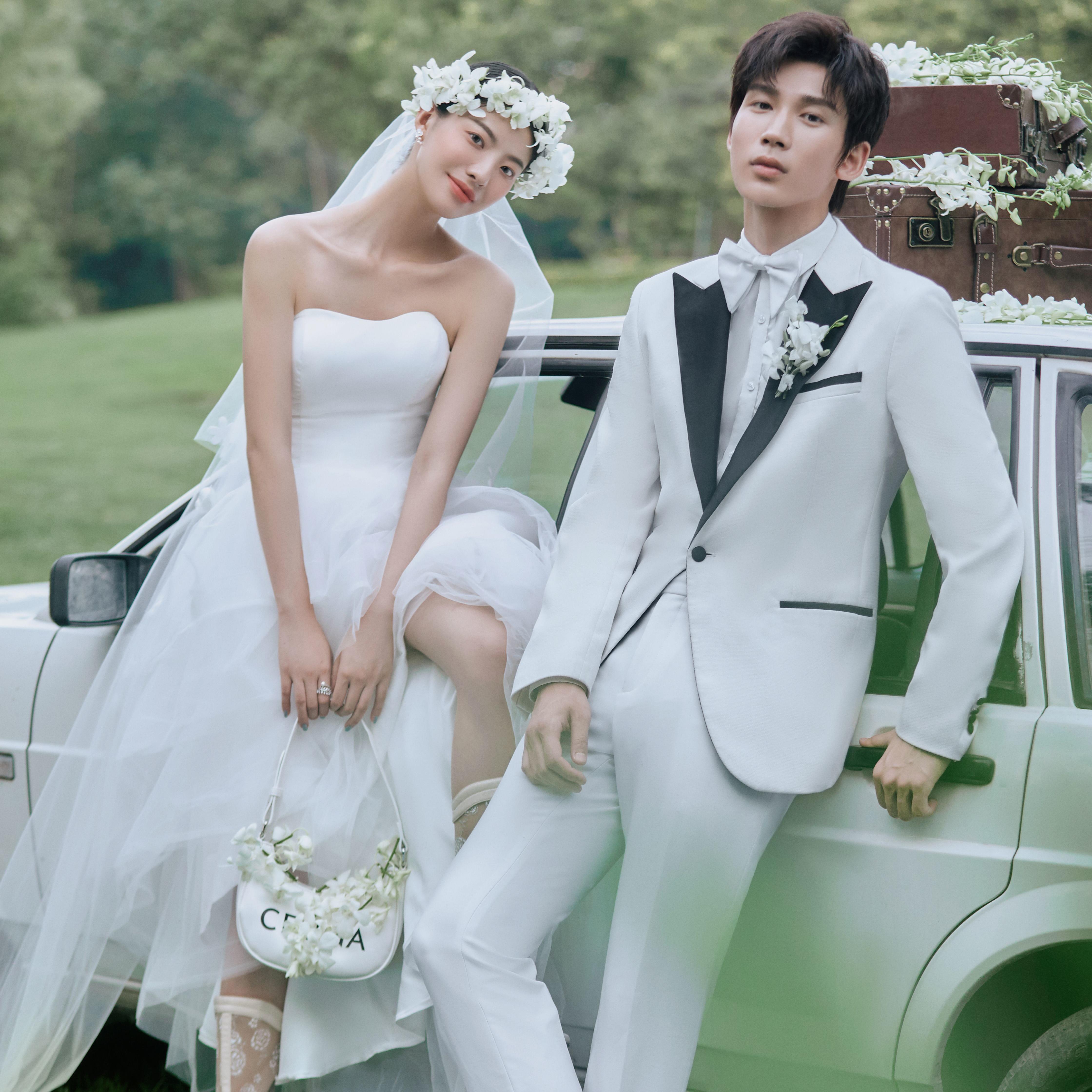  森系婚纱照不止唯美浪漫，还有流动的诗意