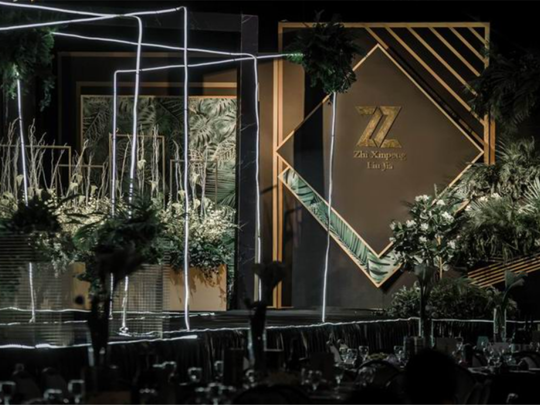 【本茉婚礼定制】超高性价比/简约设计/黑色质感