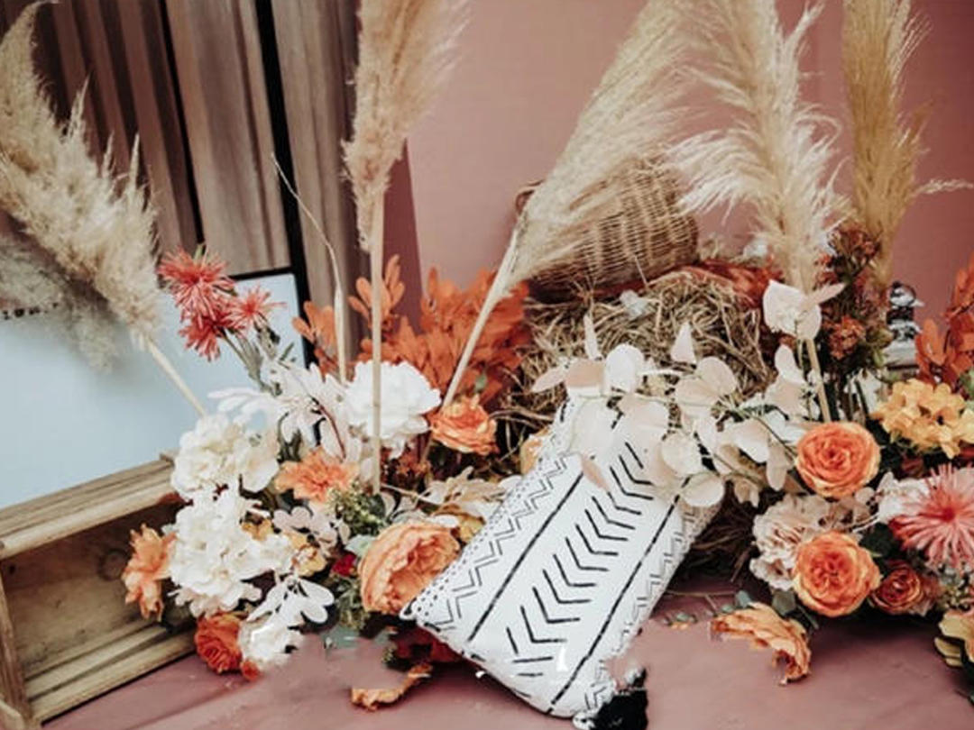 莫兰迪橙 含四大金刚 个性定制套餐