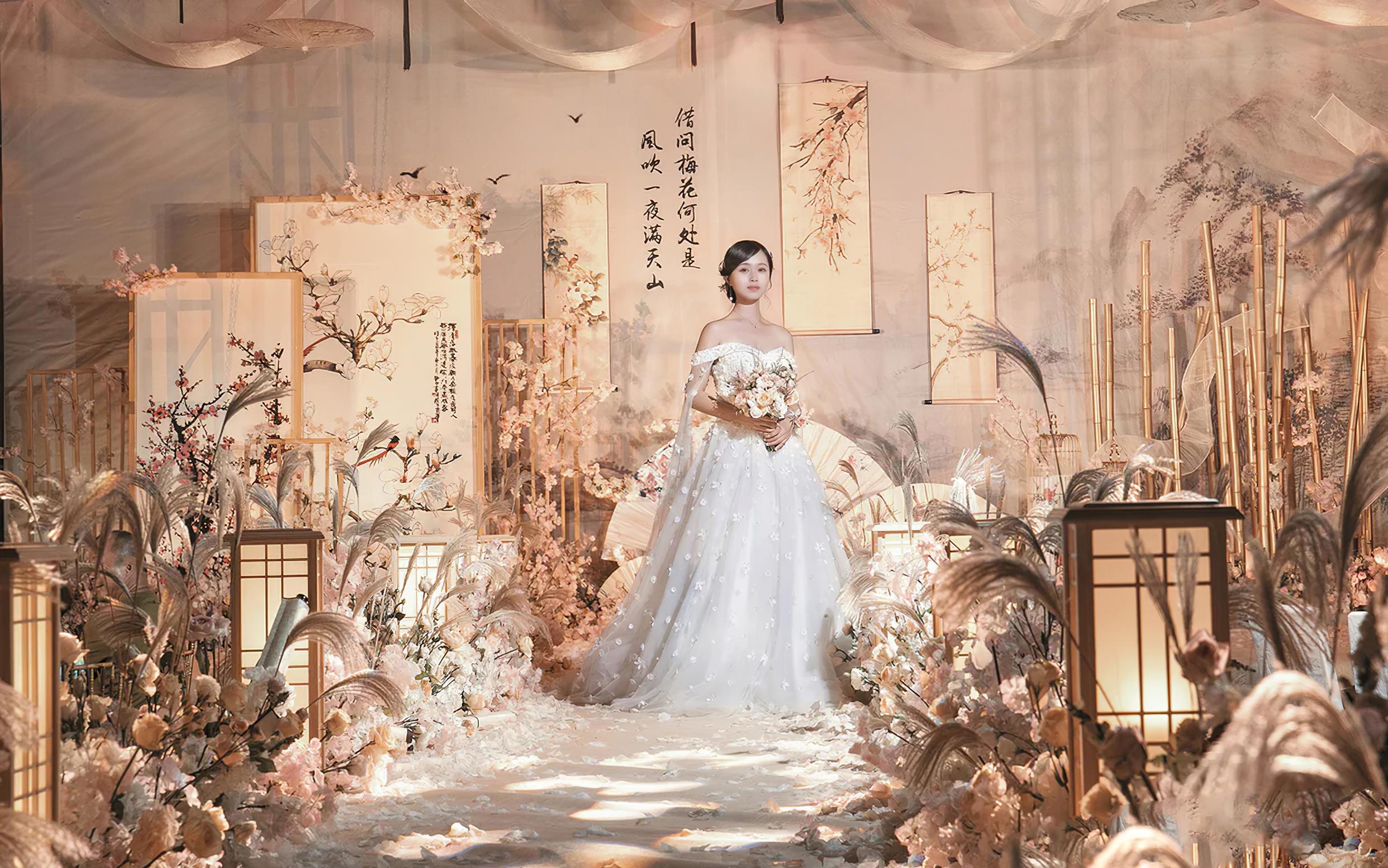 【凤凰于飞中式婚礼】香槟色中式婚礼
