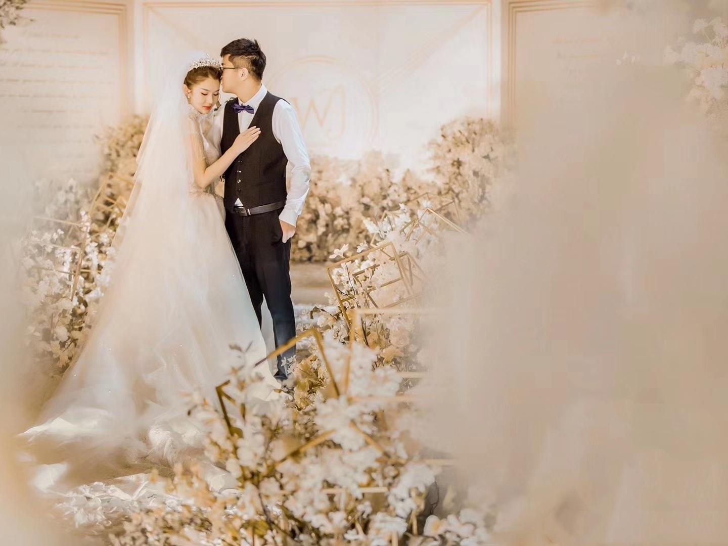 随州市薇薇婚礼韩式 香槟色