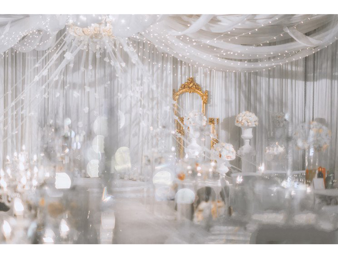 爱尔语典婚礼《纯白色唯美韩式婚礼》