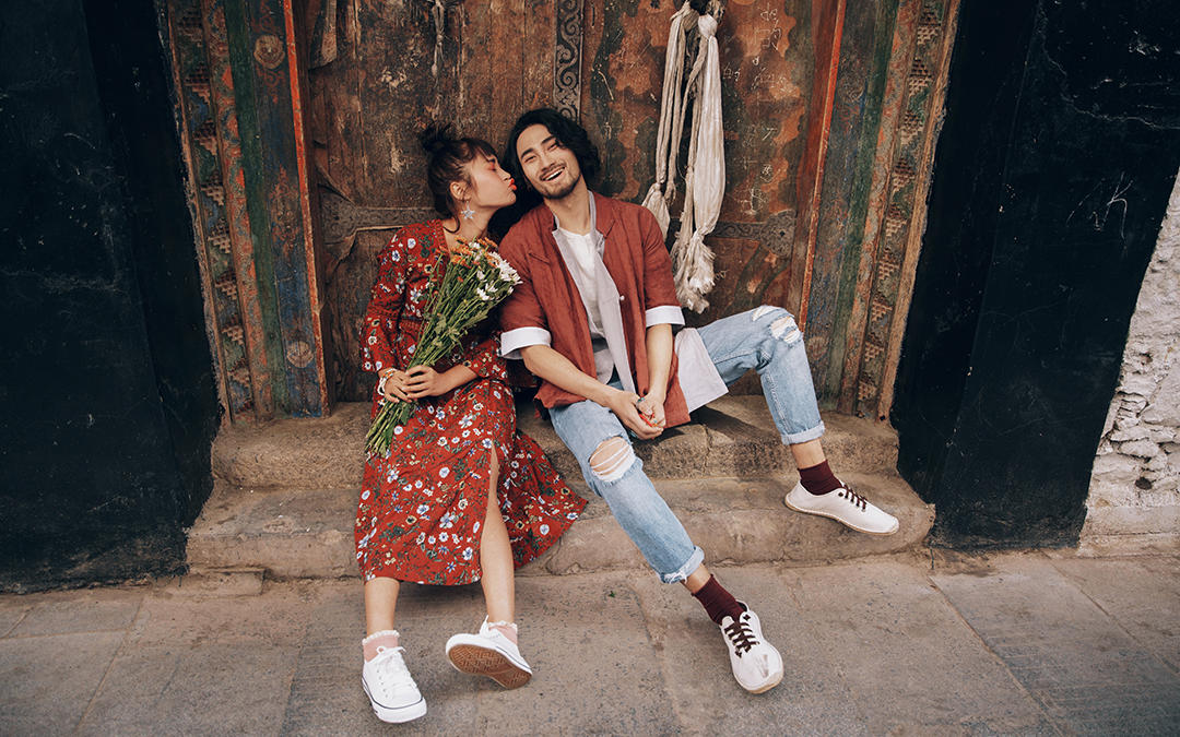 【新品推荐】【甘丹寺】婚纱摄影 8服8造