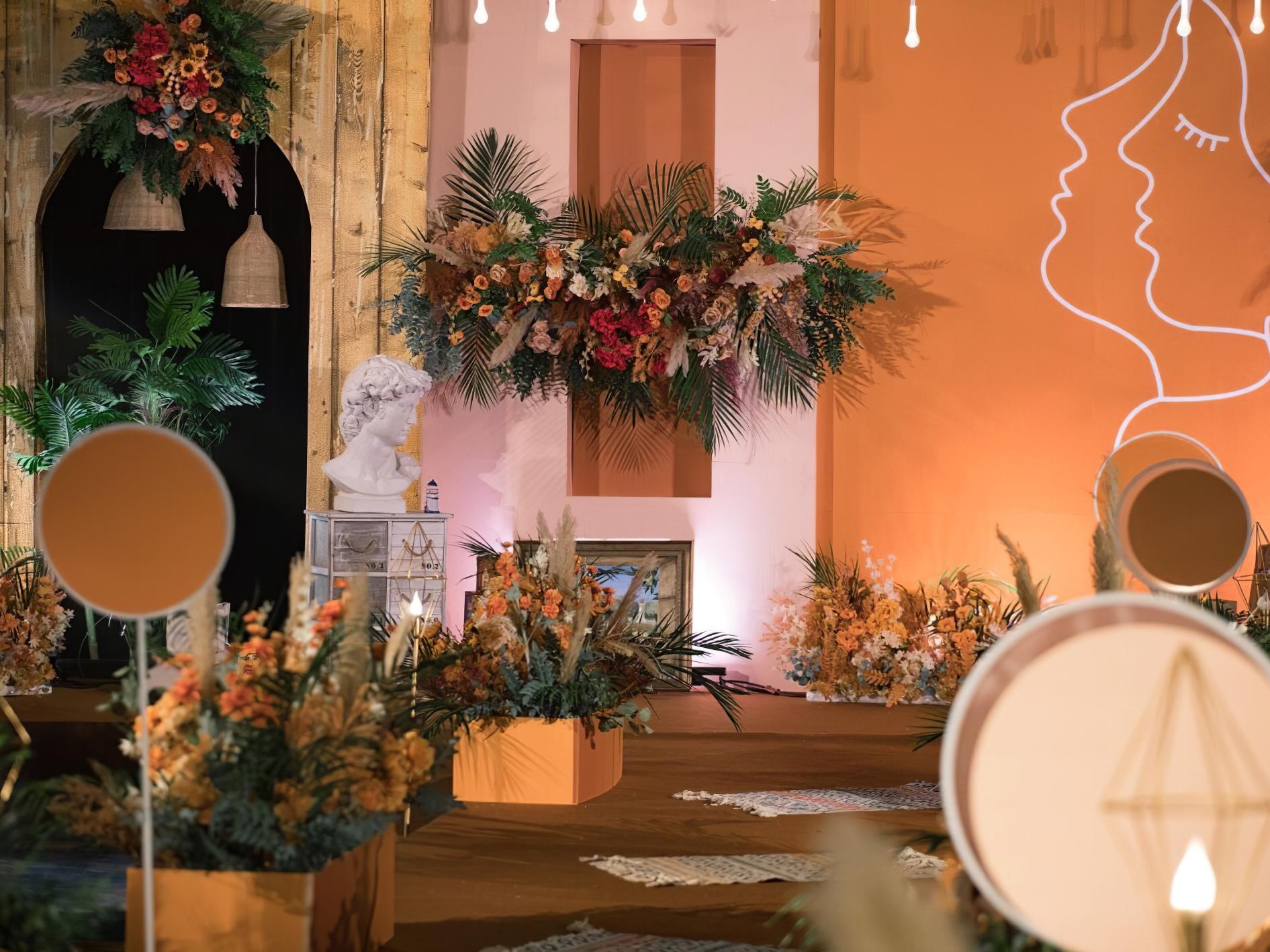 美式小橘丨小众别致婚礼  