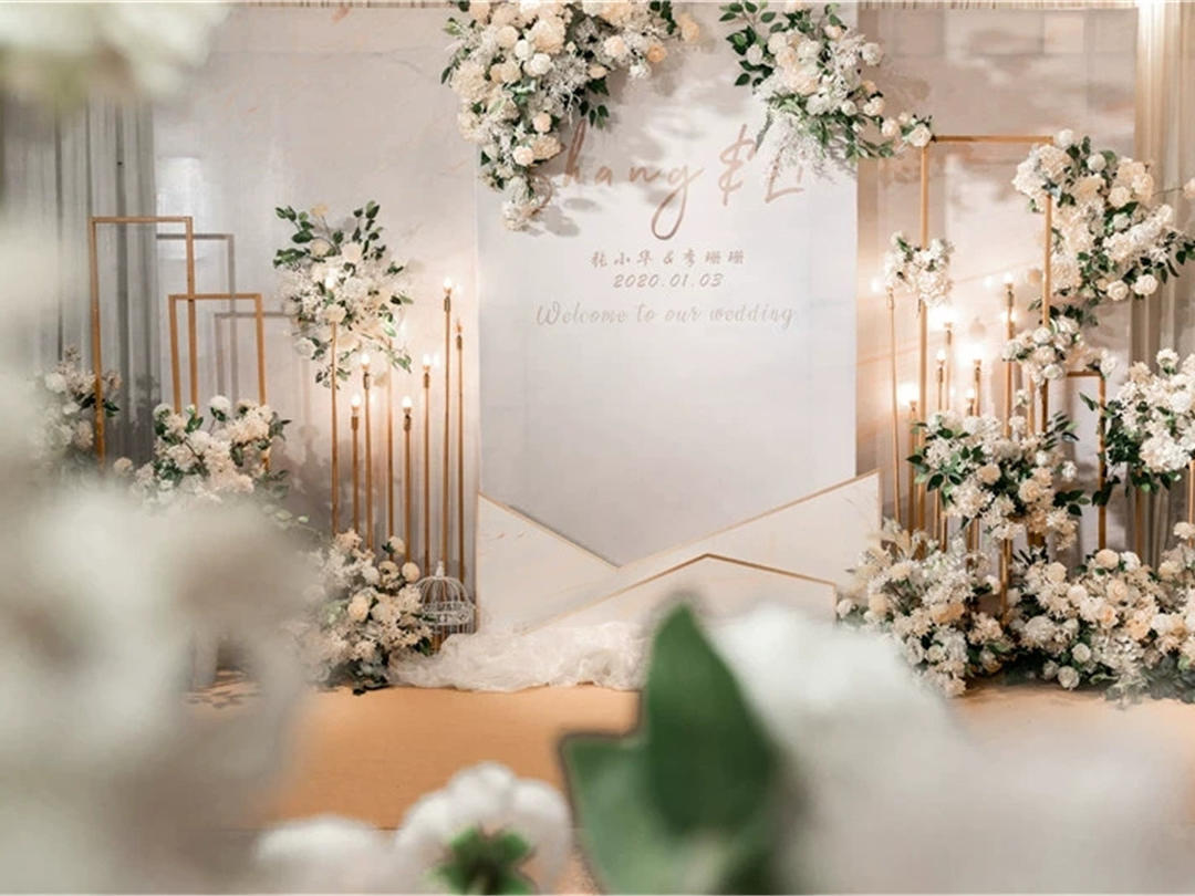 香槟色韩式小清新婚礼《遇见》