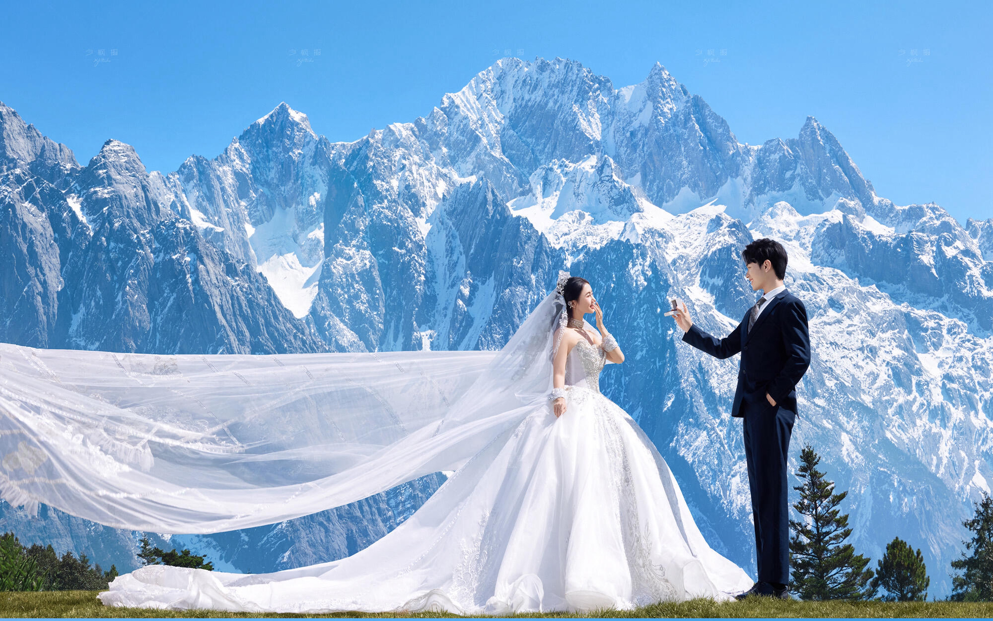 雪山，神明賜下的溫馨浪漫