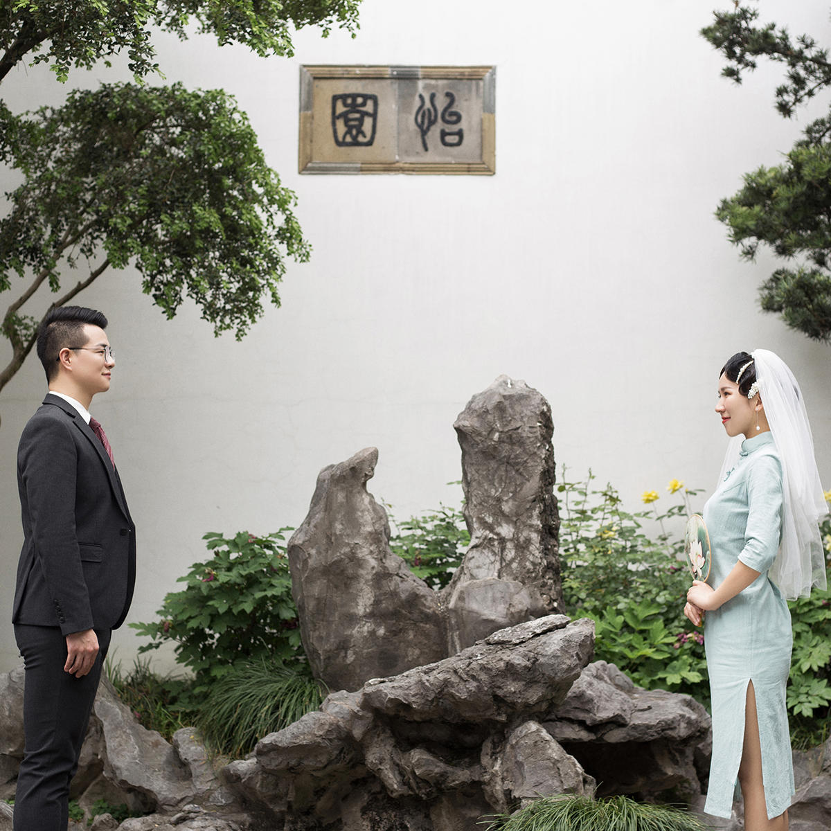 【麦町映画】：苏式园林婚纱照