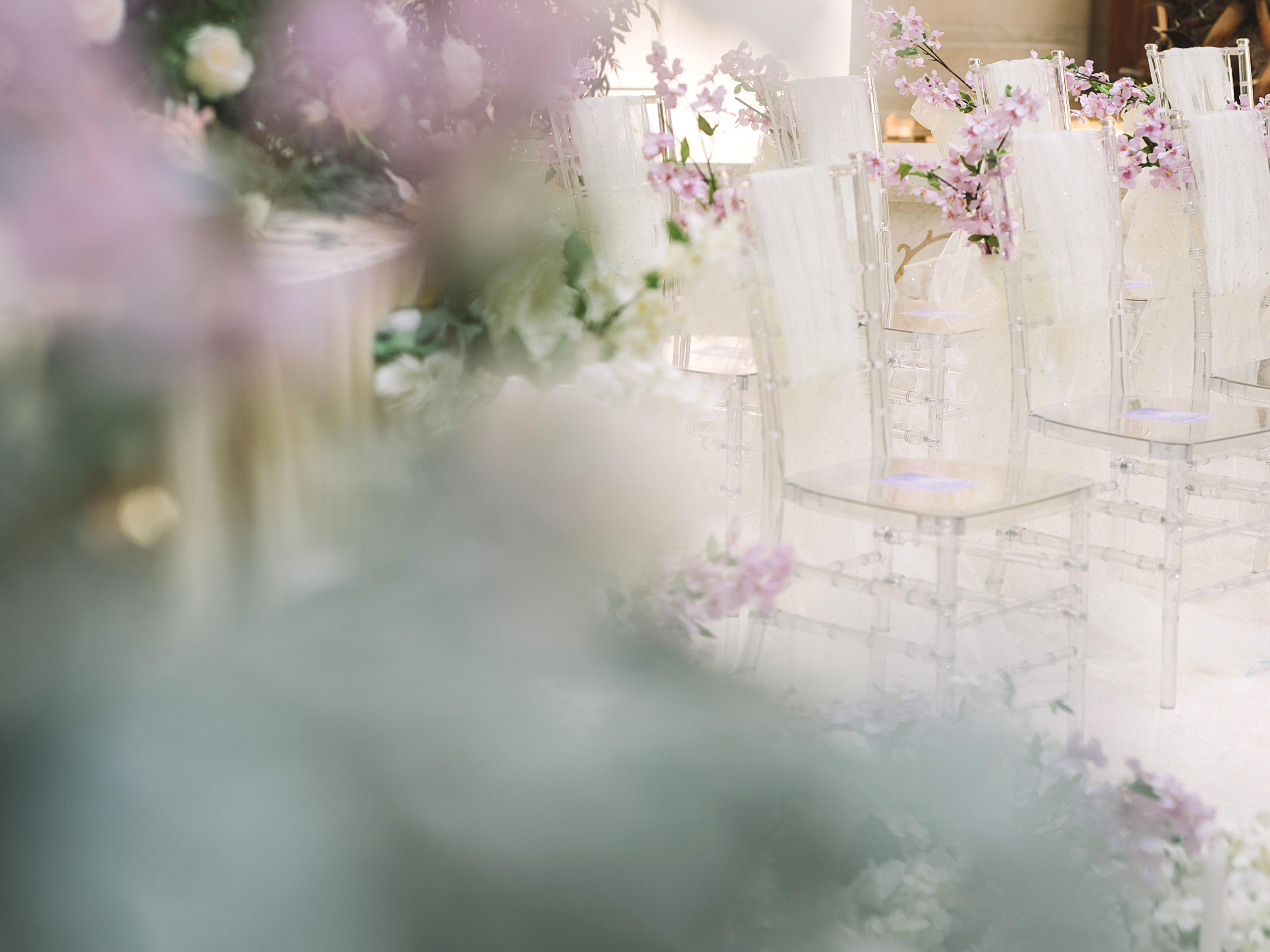 欧式花园婚礼|法式轻奢衣草紫色浪漫婚礼，小众高级