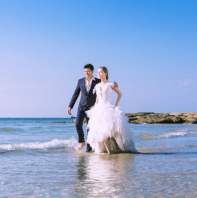 【立减2000现金】+景点门票+涠洲岛婚纱摄影