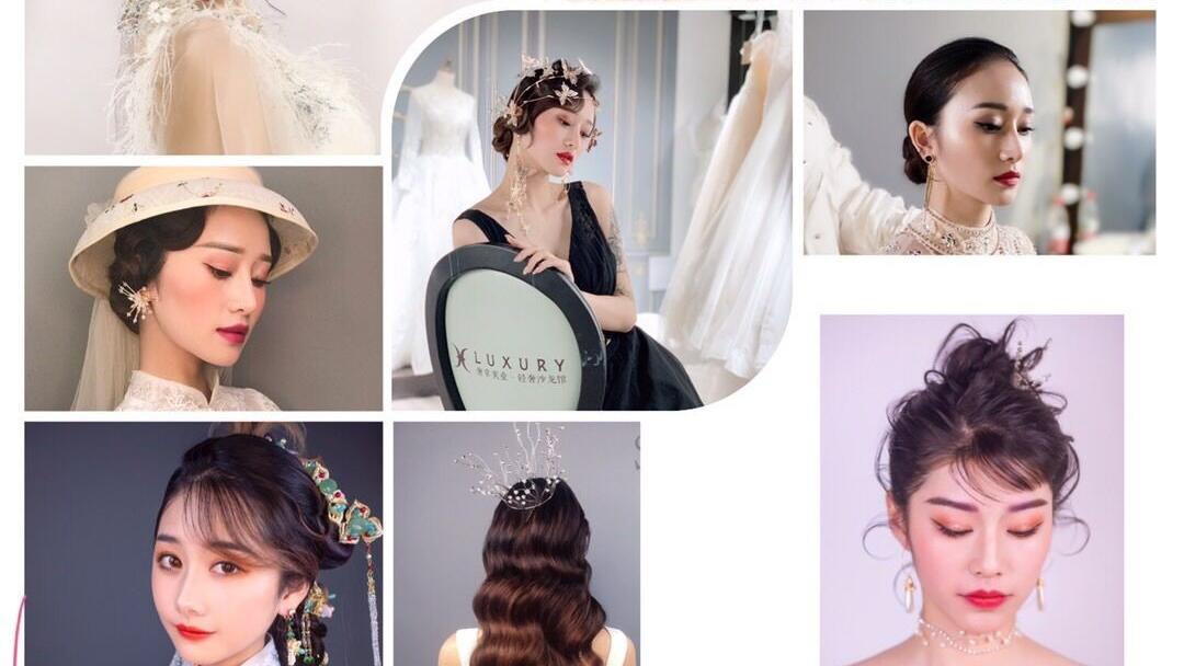 新娘早妆 赣州婚礼新娘早妆服务礼服 婚纱租赁