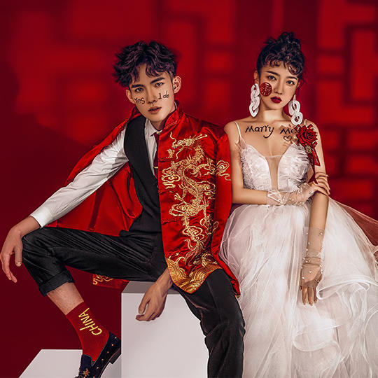 喜嫁良缘 | 底片全送 新中式婚纱照|摄影工作室