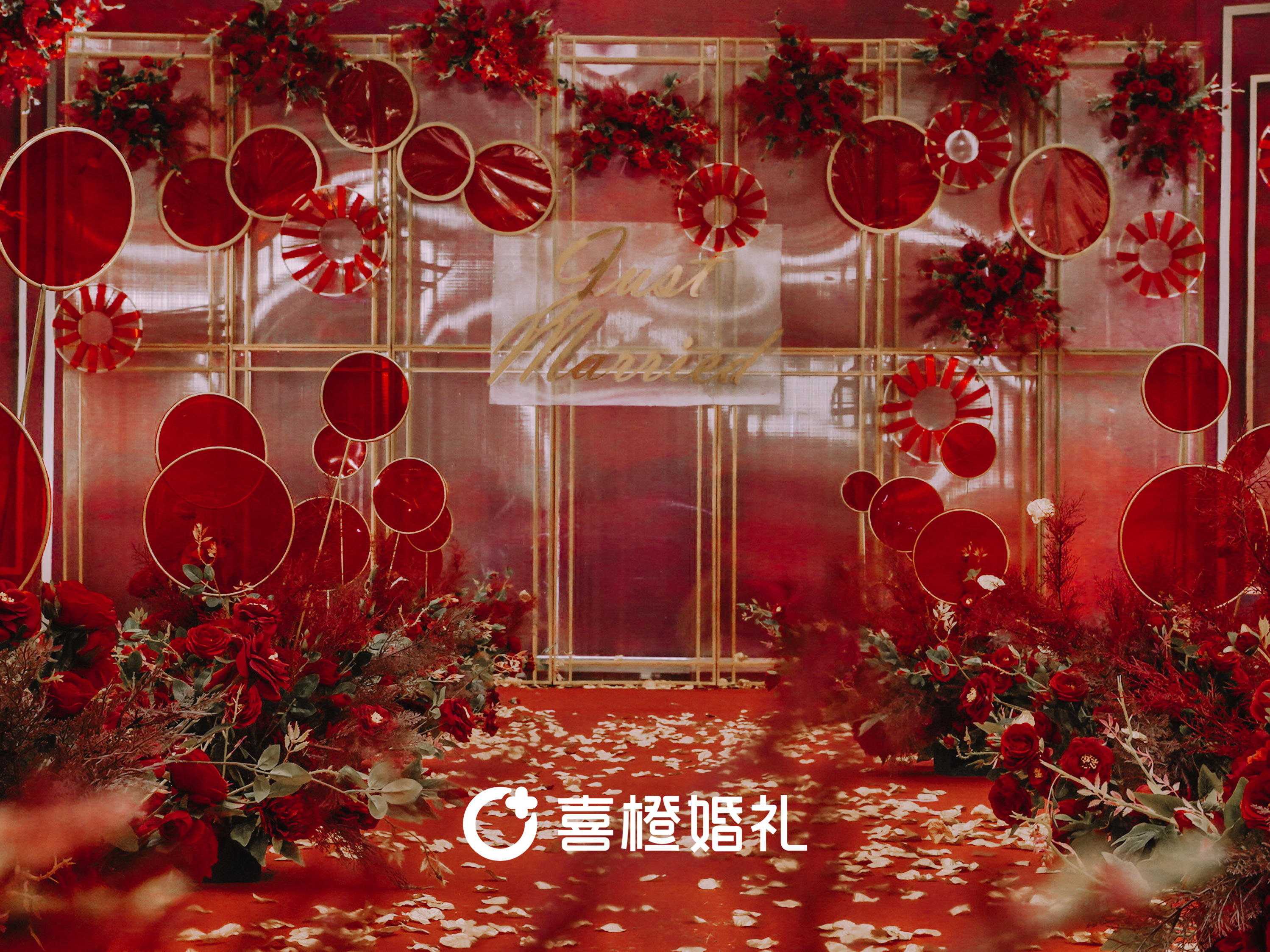 午夜巴黎/红色/金色/复古风