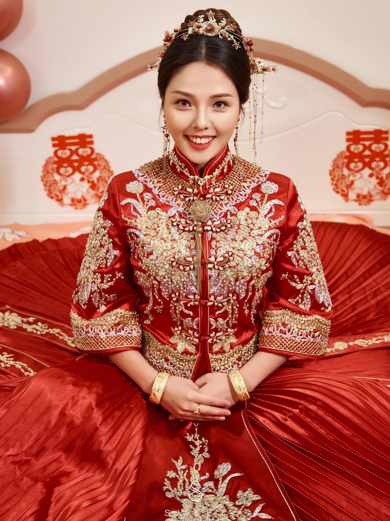 SWEET超闪纯手绣—秀禾