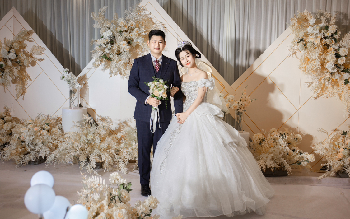 景德镇幸福嫁日婚庆—香槟色主题婚礼