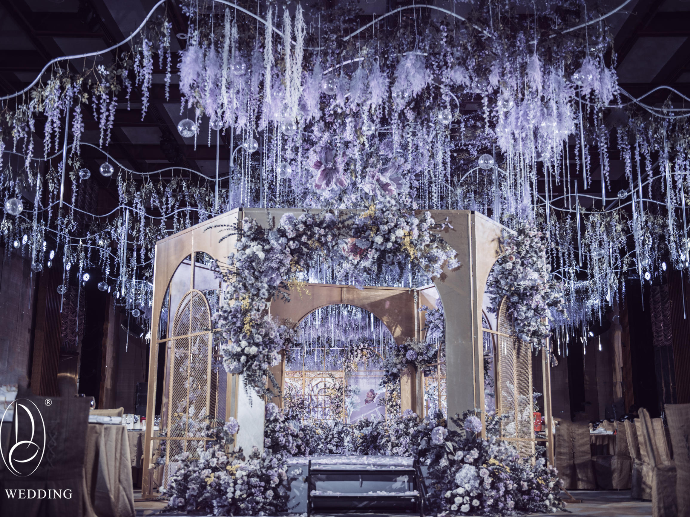 「Lilac Ocean」紫色花海|浦东文华东方