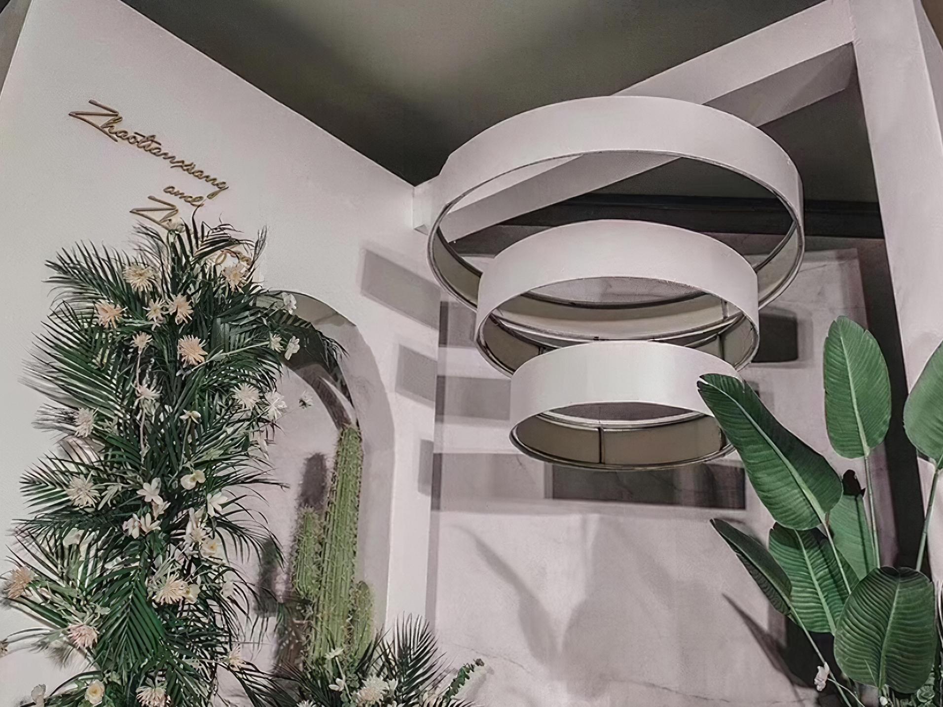 【简洁白绿色】人气性价比设计感婚礼