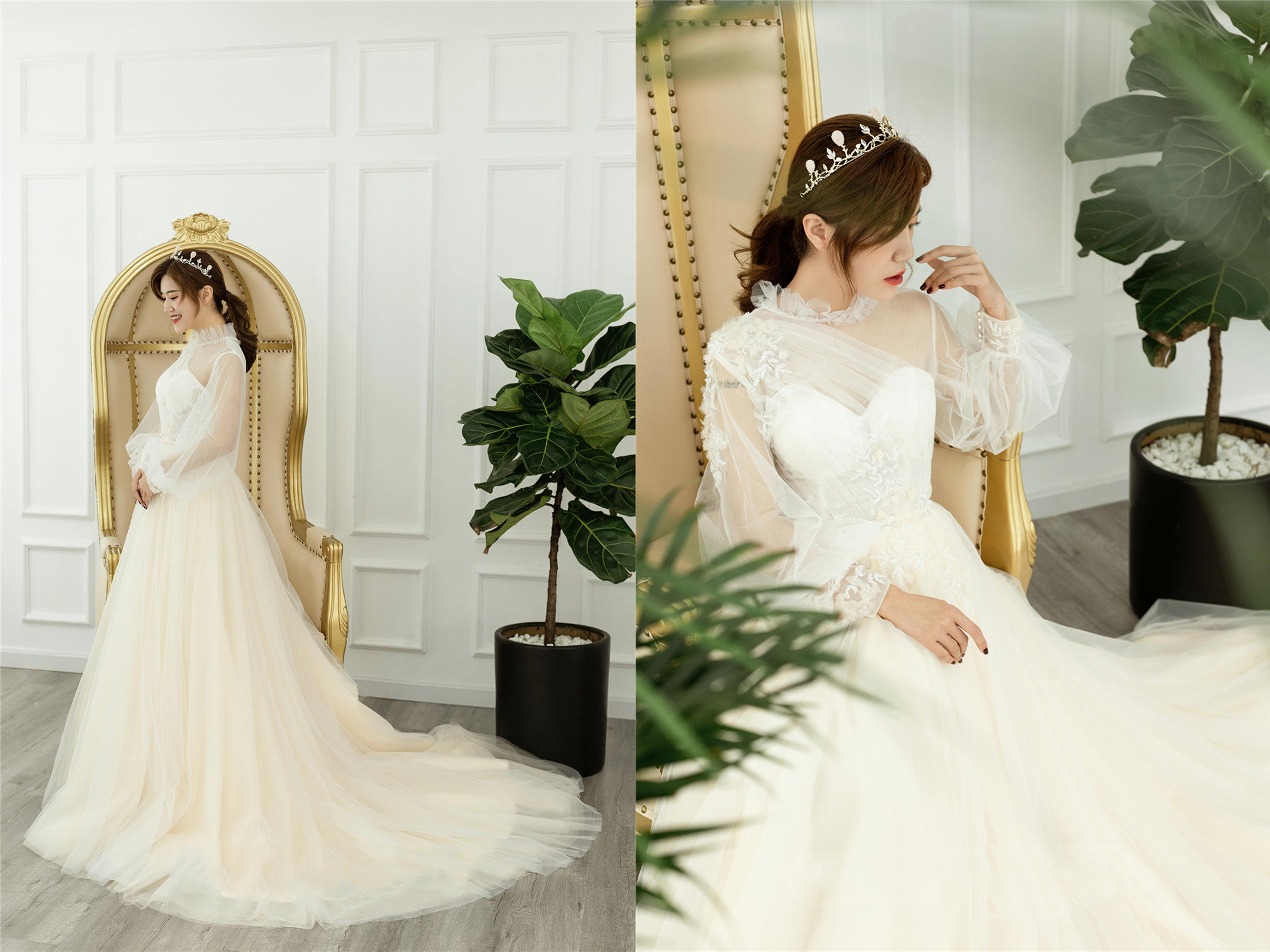 【特价单品】限时预定品牌仪式纱/出门纱