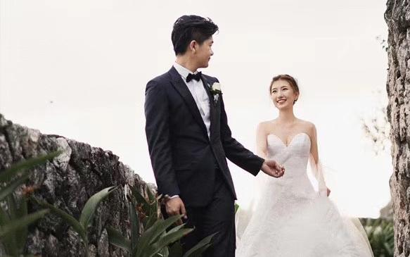 巴厘岛宝格丽水台婚礼杨幂同款