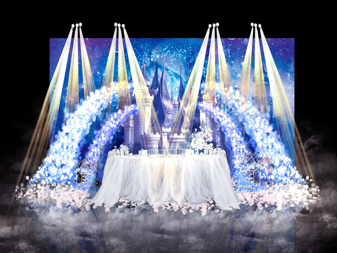 《夜空中最亮的星》2020网红款梦幻星空主题婚礼