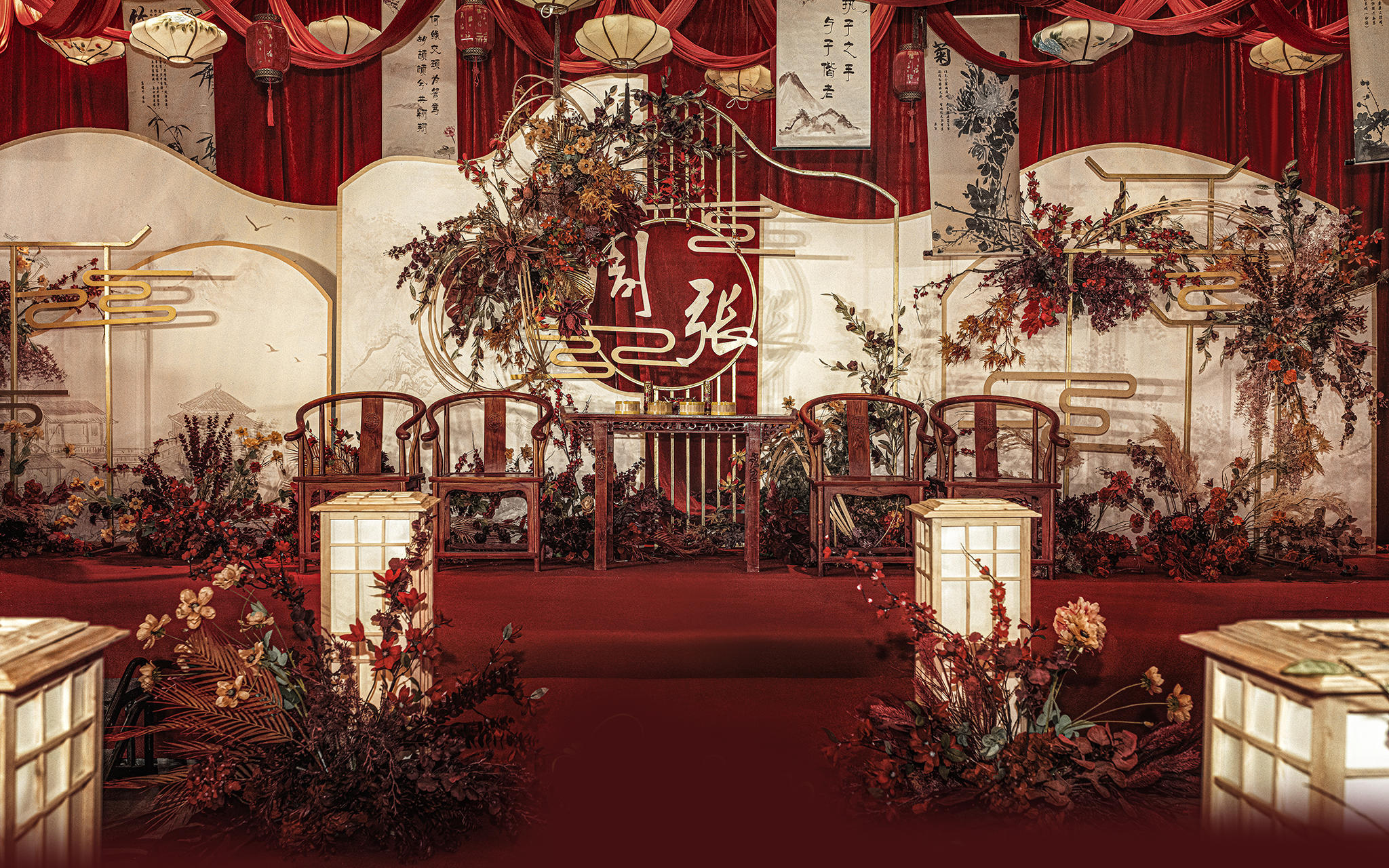 一价全有|粉色新中式梦幻婚礼策划