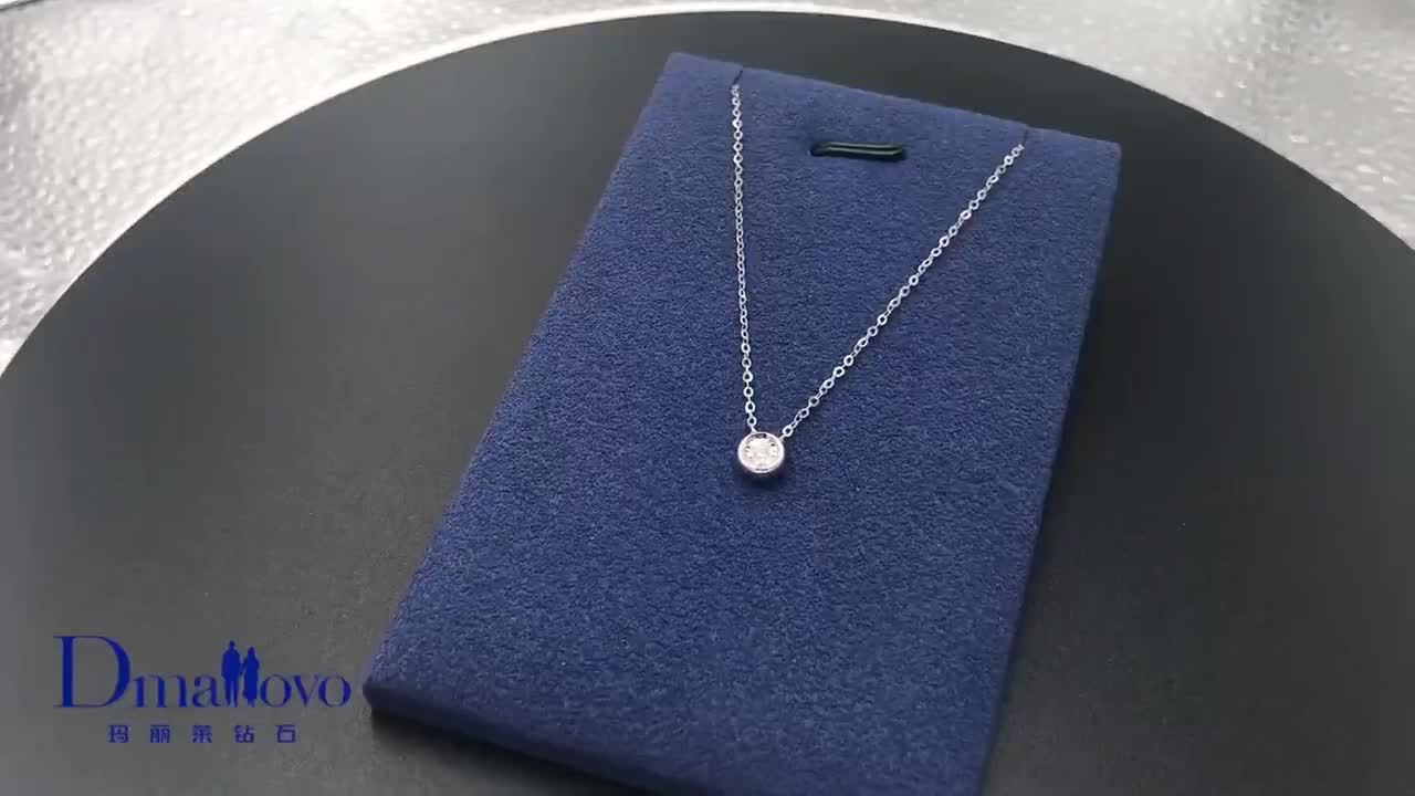 钻石挂坠| 18K金吊坠/3倍显钻/送礼自戴项链