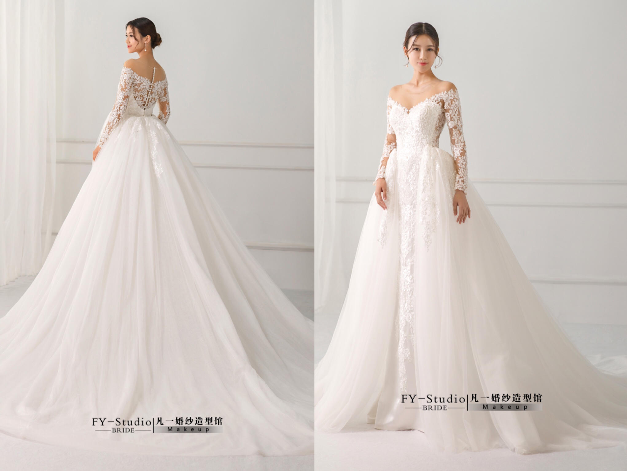 凡一高级定制主纱、高级定制中式、敬酒服三件套