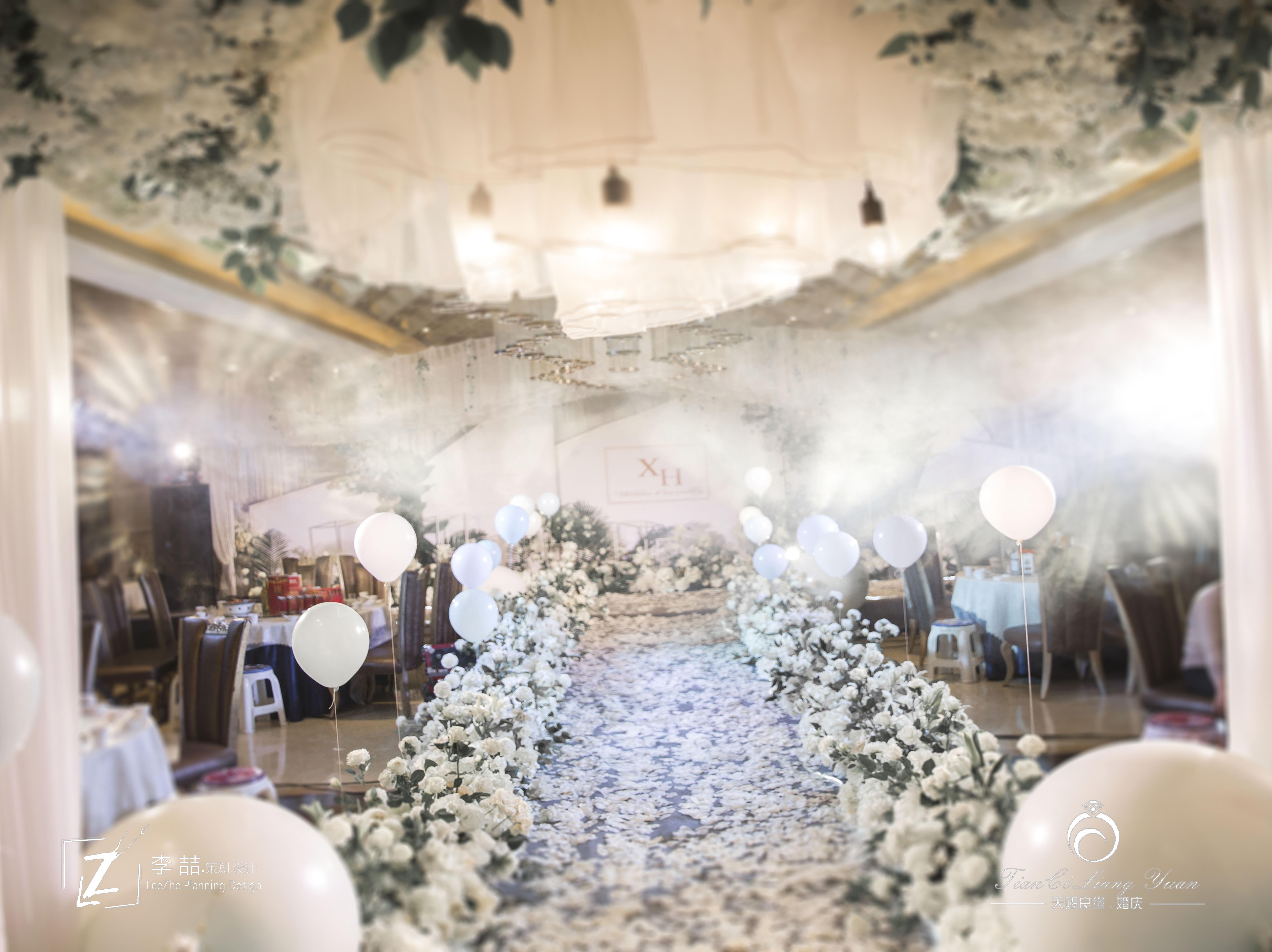 和席酒楼 小清新定制婚礼  底层高酒店