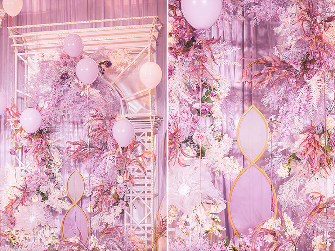 【石家庄Sunny喜铺】梦境花园/紫色系花艺设计