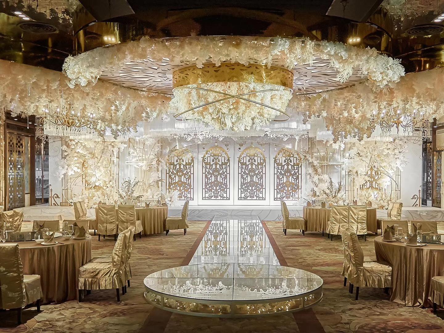 梦幻香槟欧式主题布置（四大加灯光，场地布置）