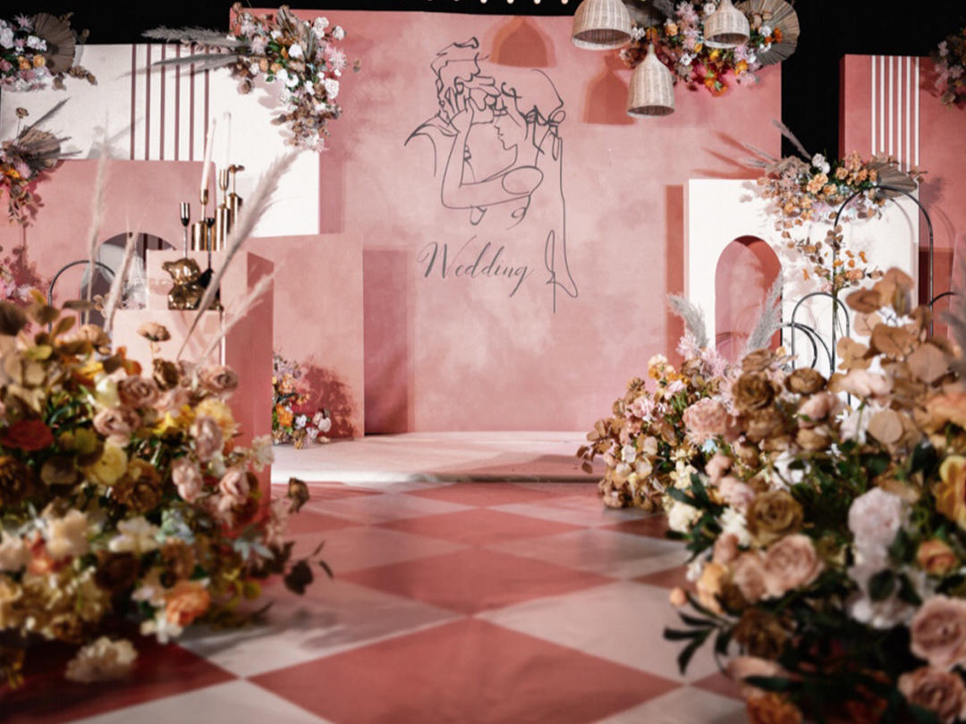 【18800限量特惠套系】豆沙红个性轻奢风