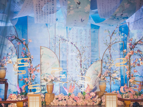 【新中式婚礼】精致古风典雅套系粉色清新浪漫唯美