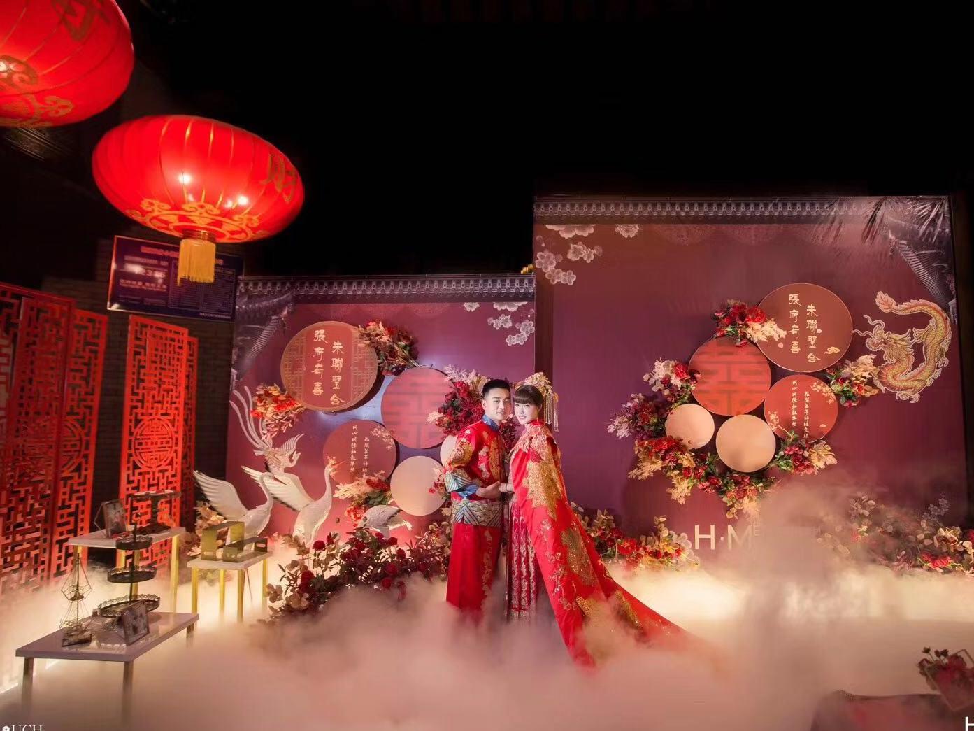 铜陵民俗文化村＃中式婚礼＃张府有喜朱连璧合