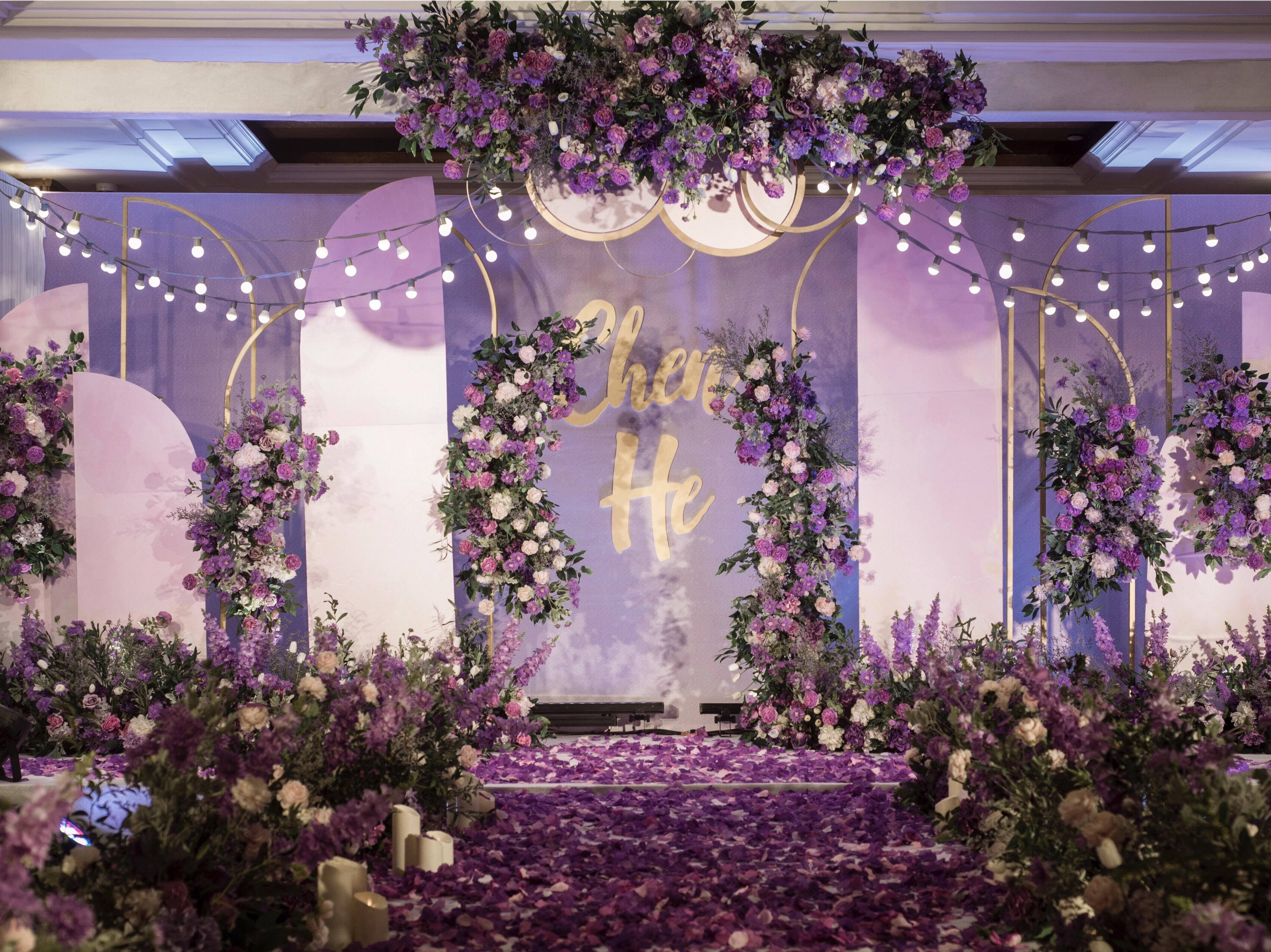 厦门艾薇婚庆策划   紫罗兰永恒花园