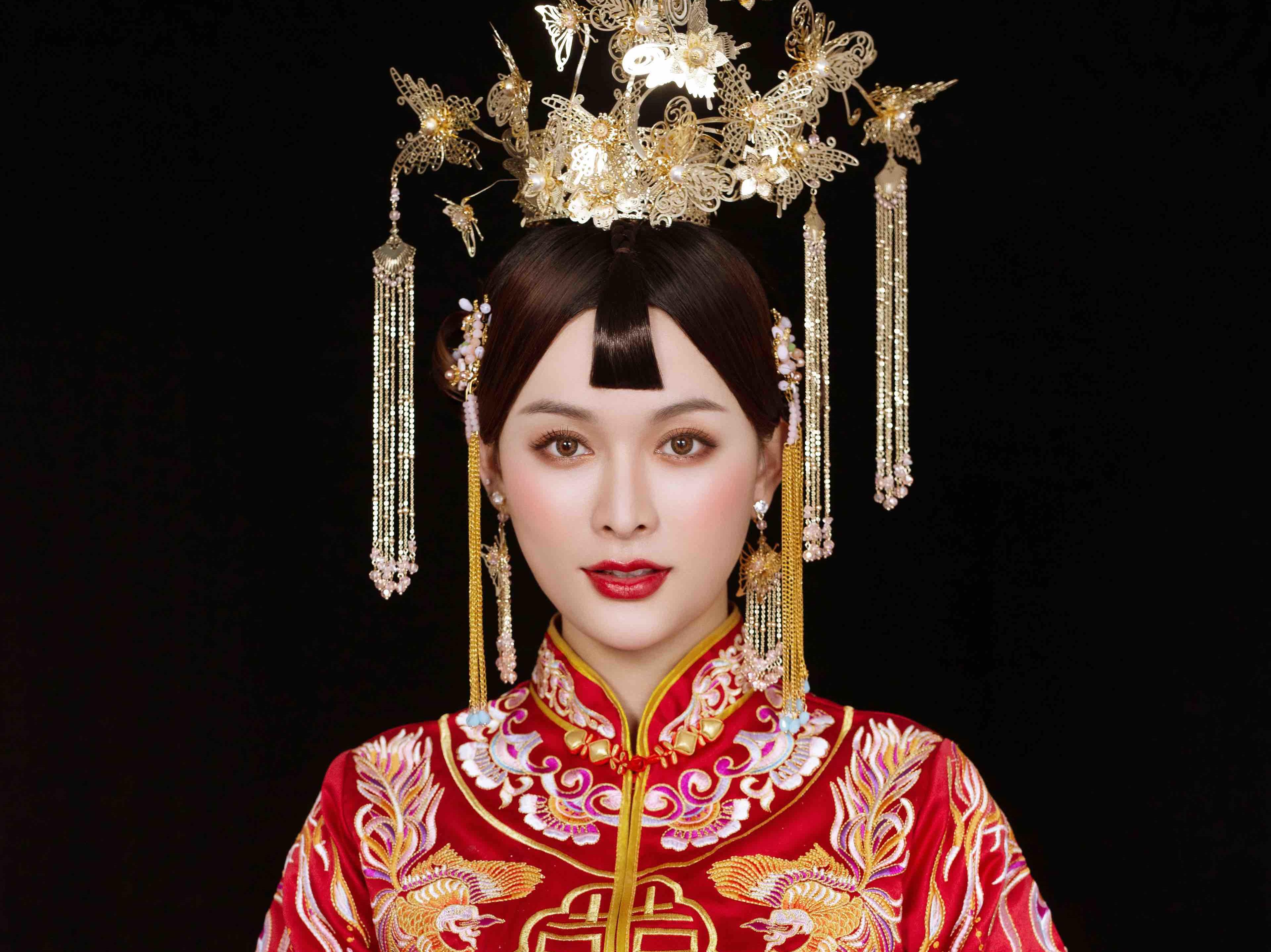 【柒月美妆】明星档——新娘妆亲友妆助理