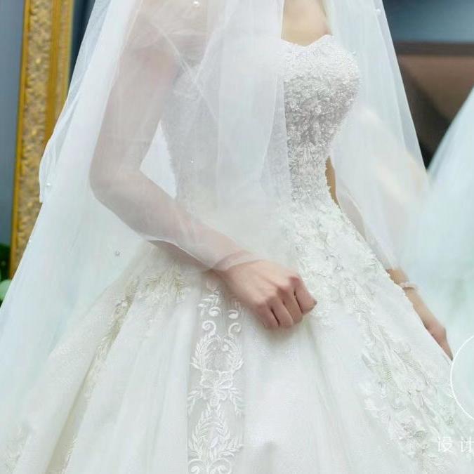 #JING境设计师婚纱礼服馆#试纱花絮#