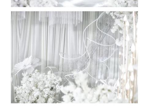 广安玛瑙城白雪公主，纯色婚礼